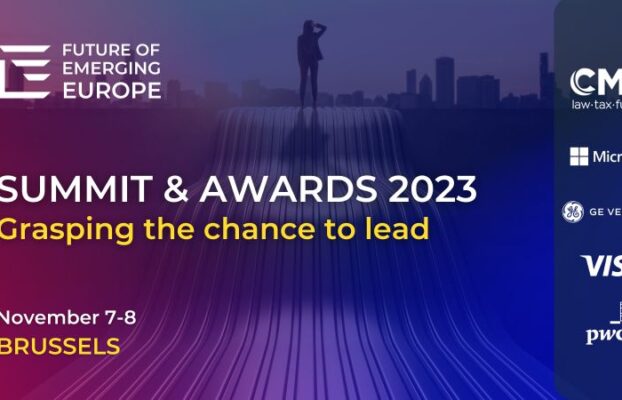 ERSENILDA ELEZI AT THE FUTURE OF EMERGING EUROPE SUMMIT & AWARDS 2023 IN BRUSSELS